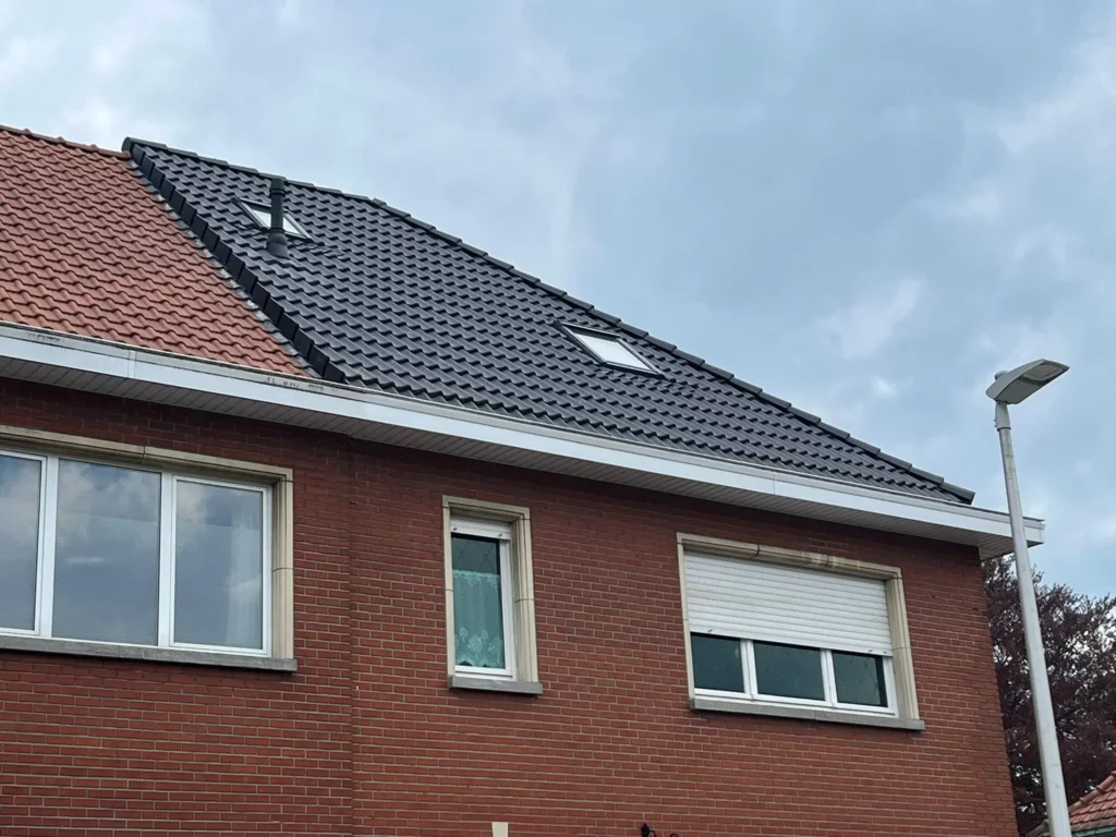 Résultat final d’une rénovation de toiture à Watermael-Boitsfort Bruxelles par Democoup